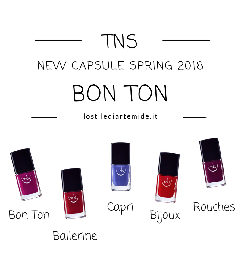 Smalti primavera 2018: Bon Ton by TNS Firenze